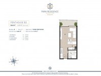 22 Tlocrt studio apartman