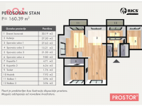 25 Tlocrt petosoban stan E,-Stan-8,-160,39