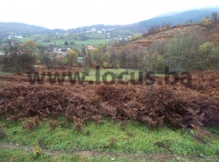 Osunčana zemljišna parcela uknjižene površine 1900m2, udaljena desetak minuta lagane vožnje od centra Opštine Hadžići