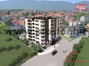 NOVOGRADNJA LOTUS 24, Nedžarići! Komforni, dvosobni stanovi sa balkonom/lođom površine od 44m2 do 56m2 u novoj stambeno-poslovnoj zgradi u izgradnji. POPUSTI DO 5%!