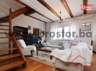 Modern refurbished 3BDR bright apartment 90sq.m. in a residential building, Marijin Dvor, Sarajevo - FOR RENT