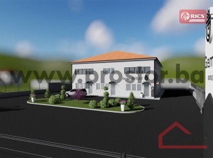 Multipurpose warehouse and office building with large private parking space, Ilijaš