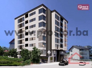 One-room apartment of 48.73 onsq.m the high ground floor, located in an attractive and peaceful area, Nedžarići neighborhood — a perfect investment opportunity with a possibility of a 3% discount on resale!