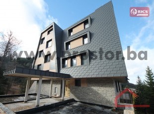 Manji dvosoban apartman s pogledom na stazu u novoizgrađenom objektu vrhunske kvalitete na odličnoj lokaciji, Jahorina! JEDINI DOSTUPAN!