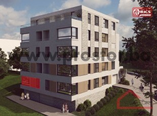 NEW BUILDING CITY LIFE, SKENDERIJAI! Modern two-room apartment in a new building in Skenderija, with a view of the city and natural lighting on both sides!