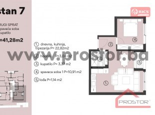 NEW BUILDING CITY LIFE, SKENDERIJAI! One-bedroom apartment with a loggia and ideal floor plan, Skenderija - excellent location close to all city amenities
