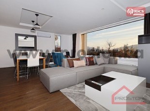 Luxuriously furnished house with three bedrooms, panoramic view and private parking – Poljine Hills