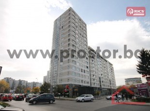 Namješten dvosoban stan sa lođom na prvom spratu stambene zgrade u ulici Bulevar Meše Selimovića, Otoka