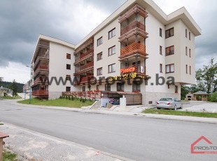 Completely furnished 1BDR apartment with loggia and beautiful view, Bjelašnica mountain - FOR SALE